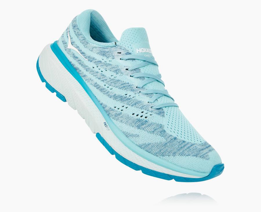 Hoka One One Walking Shoes Womens Blue - Cavu 3 - 31569ZWQN